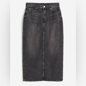 DENIM maxi skirt from H&M ~ size L